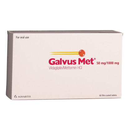 GALVUSMET 50/1000MG(60 TAB)