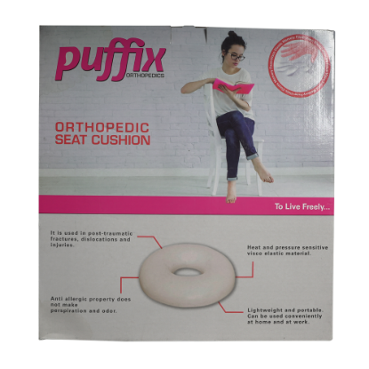 PUFFIX ORTHO VISCO DONUT PILLOW