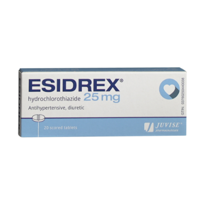 ESIDREX 25MG 20 TAB