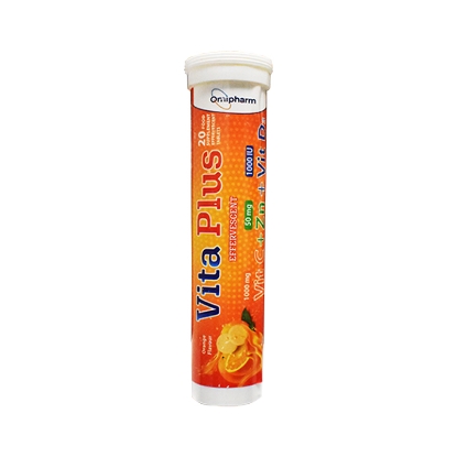 VITA PLUS VITC+ZINC+D3 20TAB